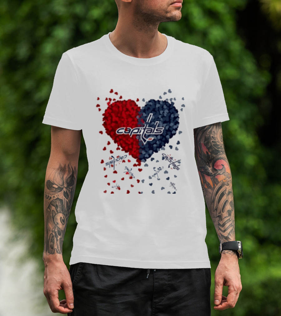 Original Capitals Heart Washington Hockey NHL 2026 T-Shirt