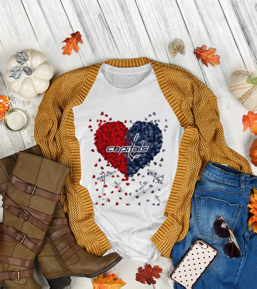 Original Capitals Heart Washington Hockey NHL 2026 T-Shirt