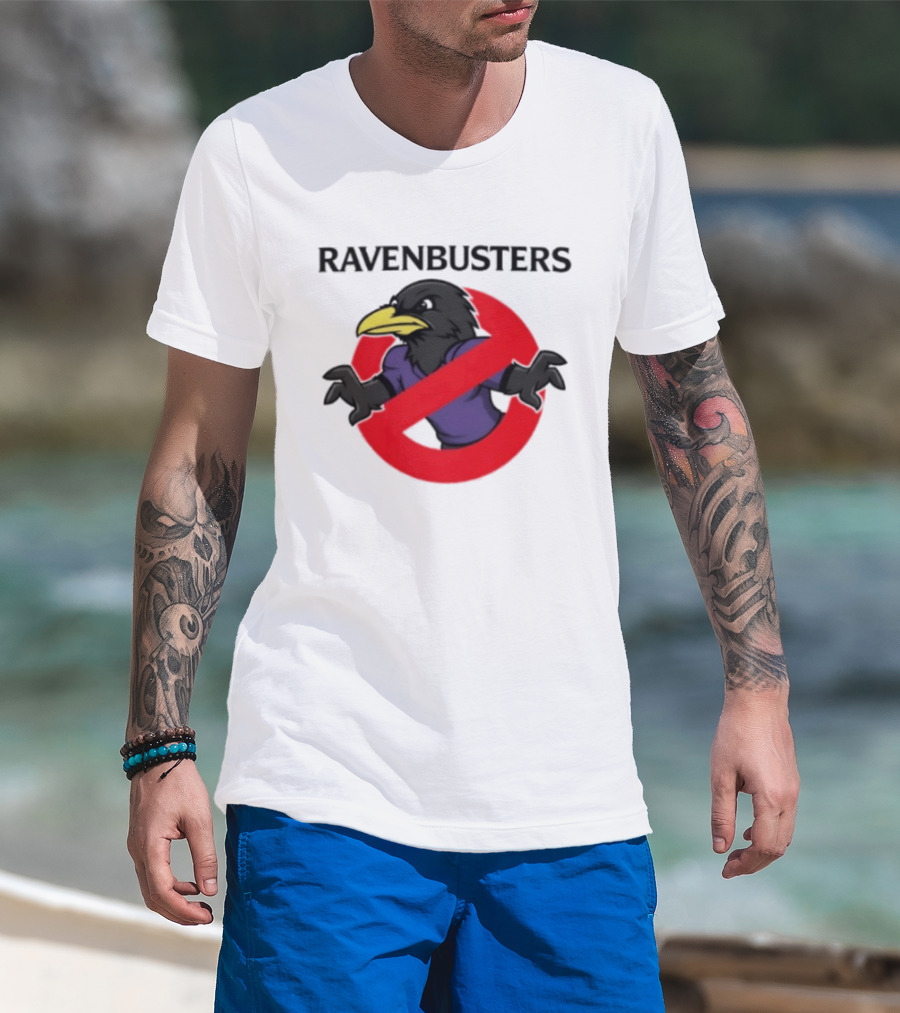 Baltimore Ravens Ravenbusters Football Team T-Shirt