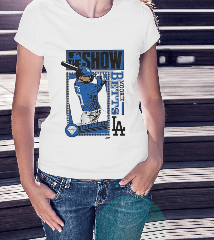 The Show Mookie Betts Los Angeles Dodgers MLB Baseball LA T-Shirt