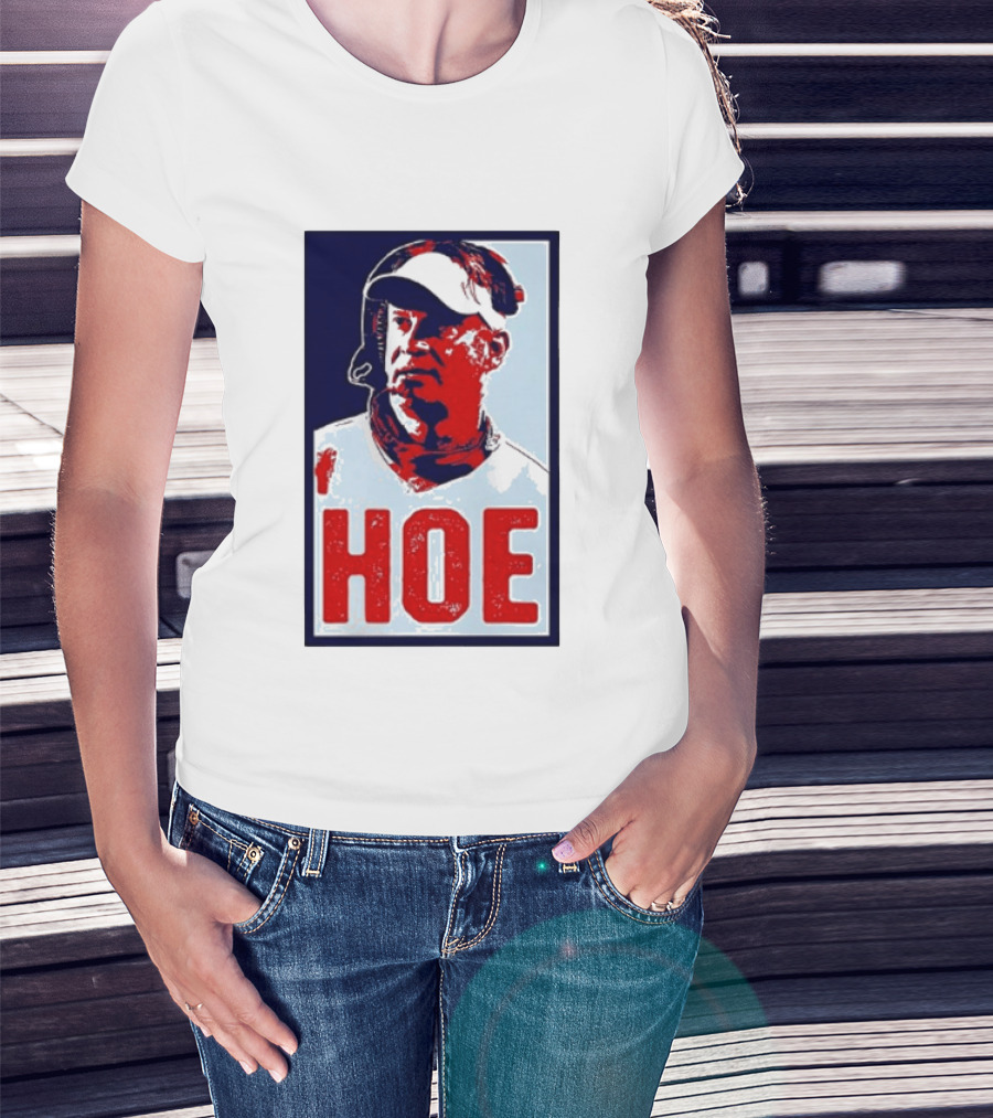 Lane Kiffin Hoe Red Blue Artistic T-Shirt