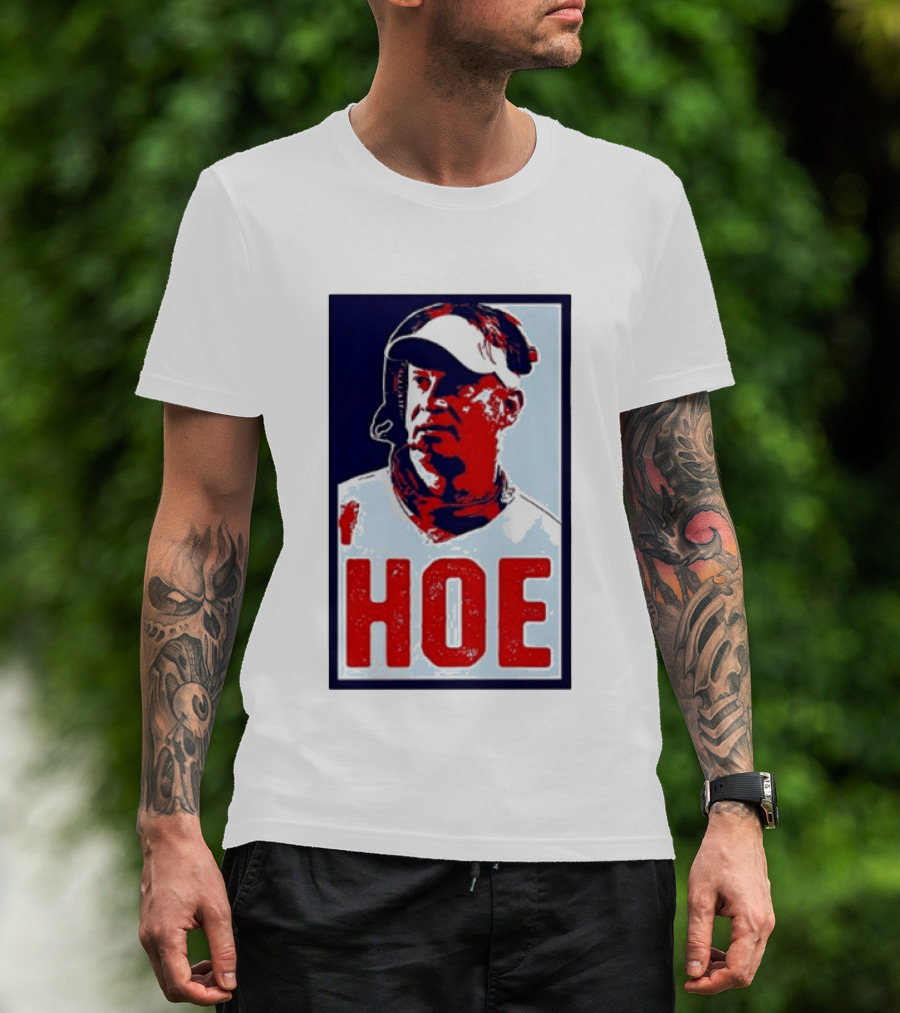 Lane Kiffin Hoe Red Blue Artistic T-Shirt
