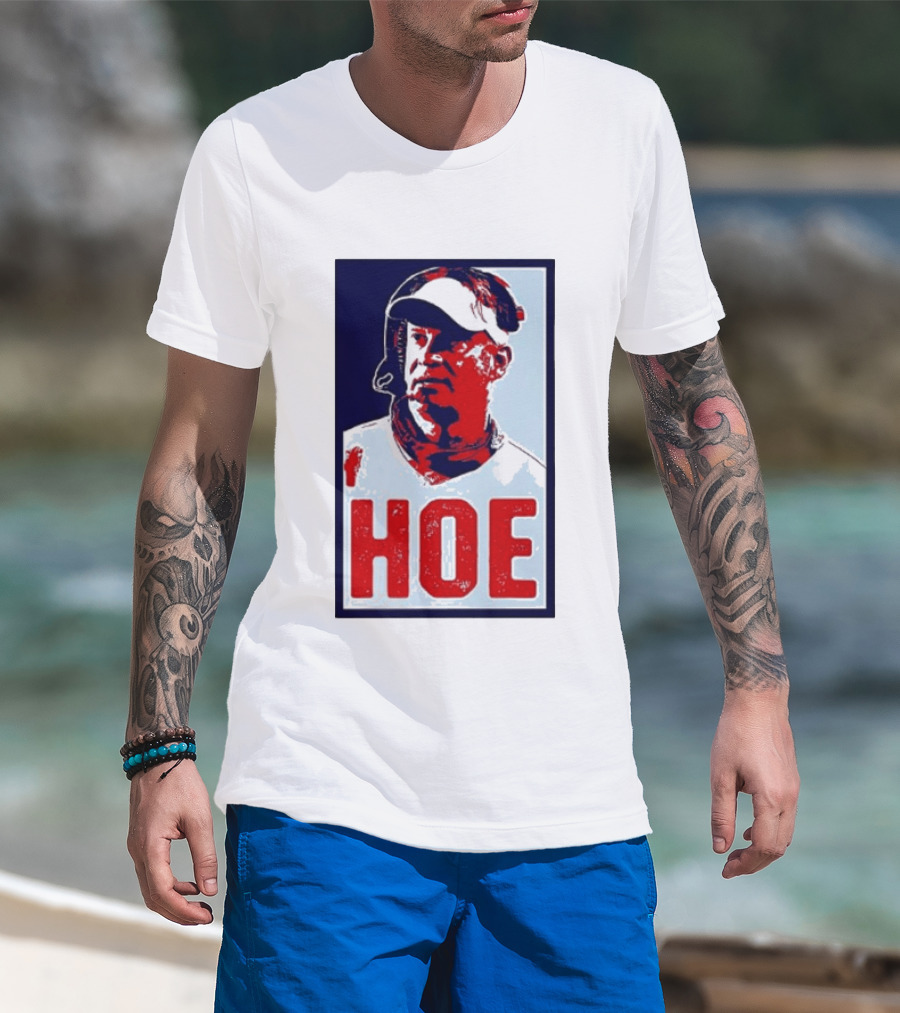Lane Kiffin Hoe Red Blue Artistic T-Shirt