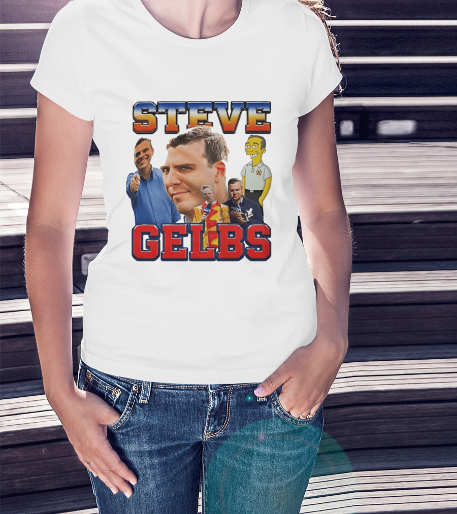 STEVE GELBS SNY Mets Broadcaster Sports Reporter T-Shirt
