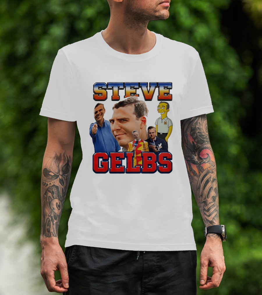 STEVE GELBS SNY Mets Broadcaster Sports Reporter T-Shirt