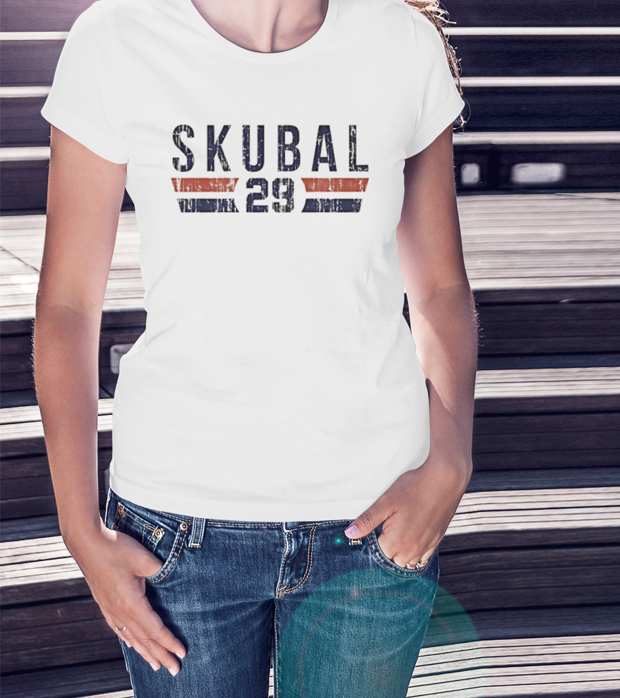 Skubal 29 Astros Baseball Player Name Number T-Shirt