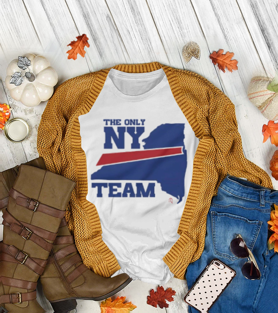 The Only NY Team Buffalo Bills Of State T-Shirt