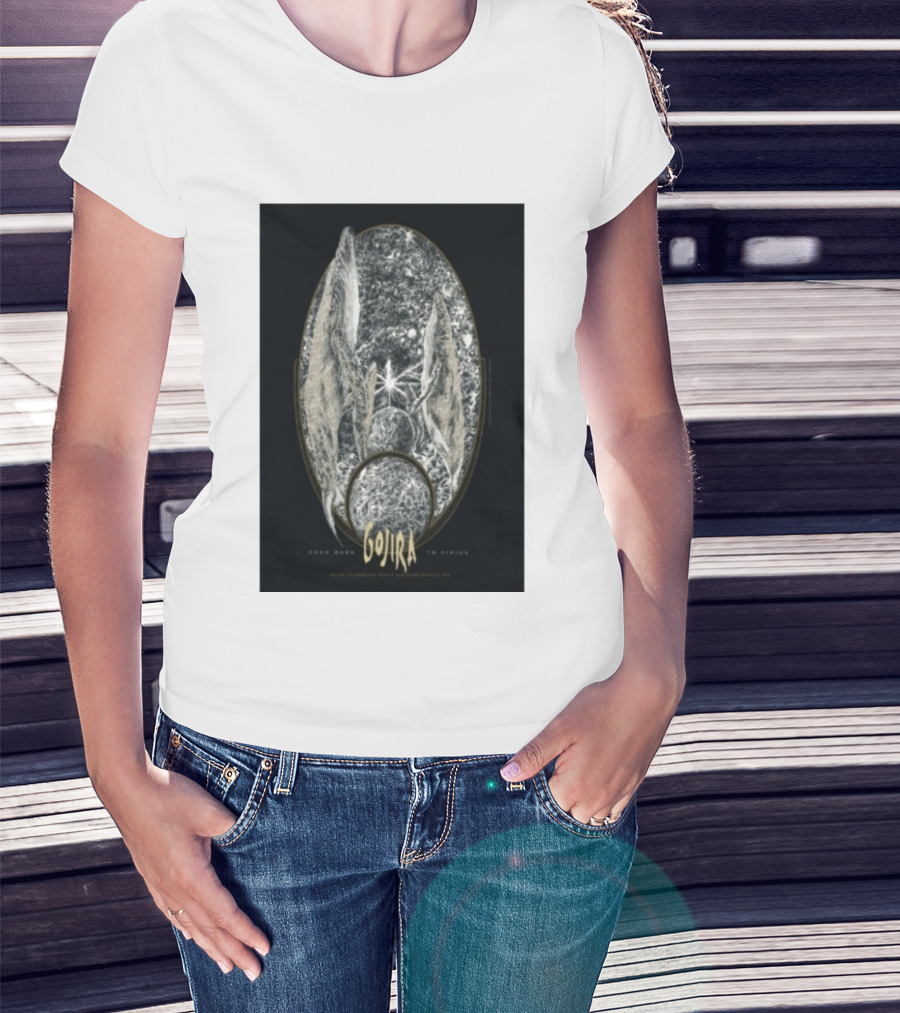 Gojira From Mars To Sirius Saint Herblain France Event December 2 2025 T-Shirt