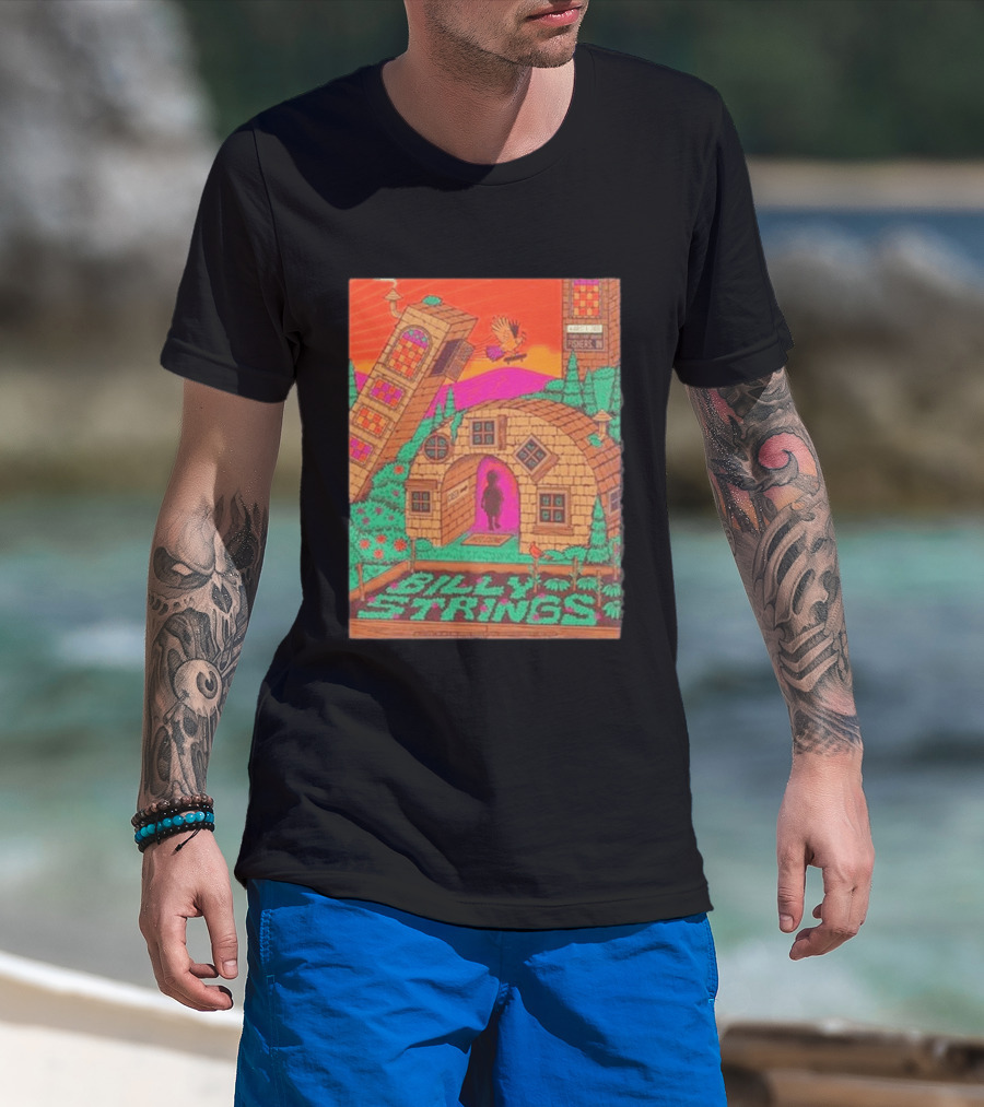 Billy Strings Fishers IN 2026 Night 3 Live August 8 Event Center T-Shirt
