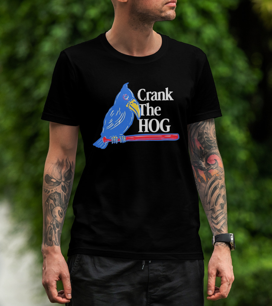 Crank The Hog Villanova Wildcats Basketball Jay Wright NCAA Sports T-Shirt