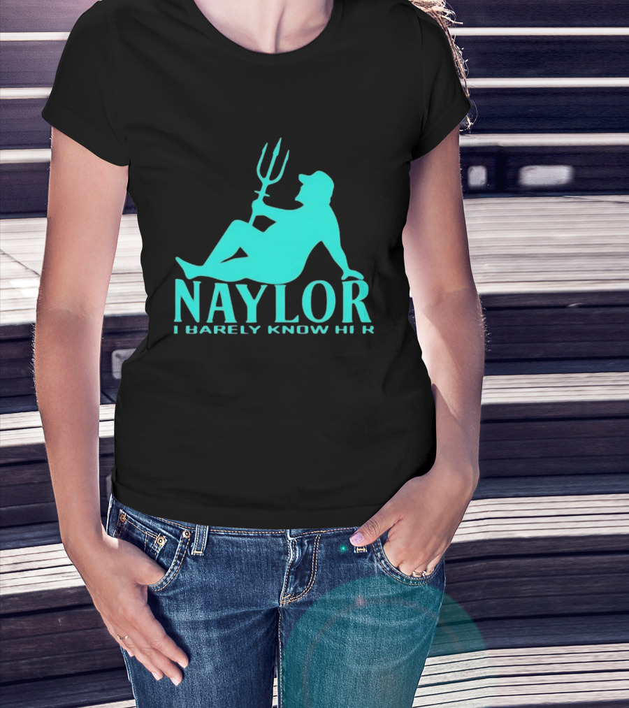 Naylor I Barely Know Her Mariners Trident Pose T-Shirt