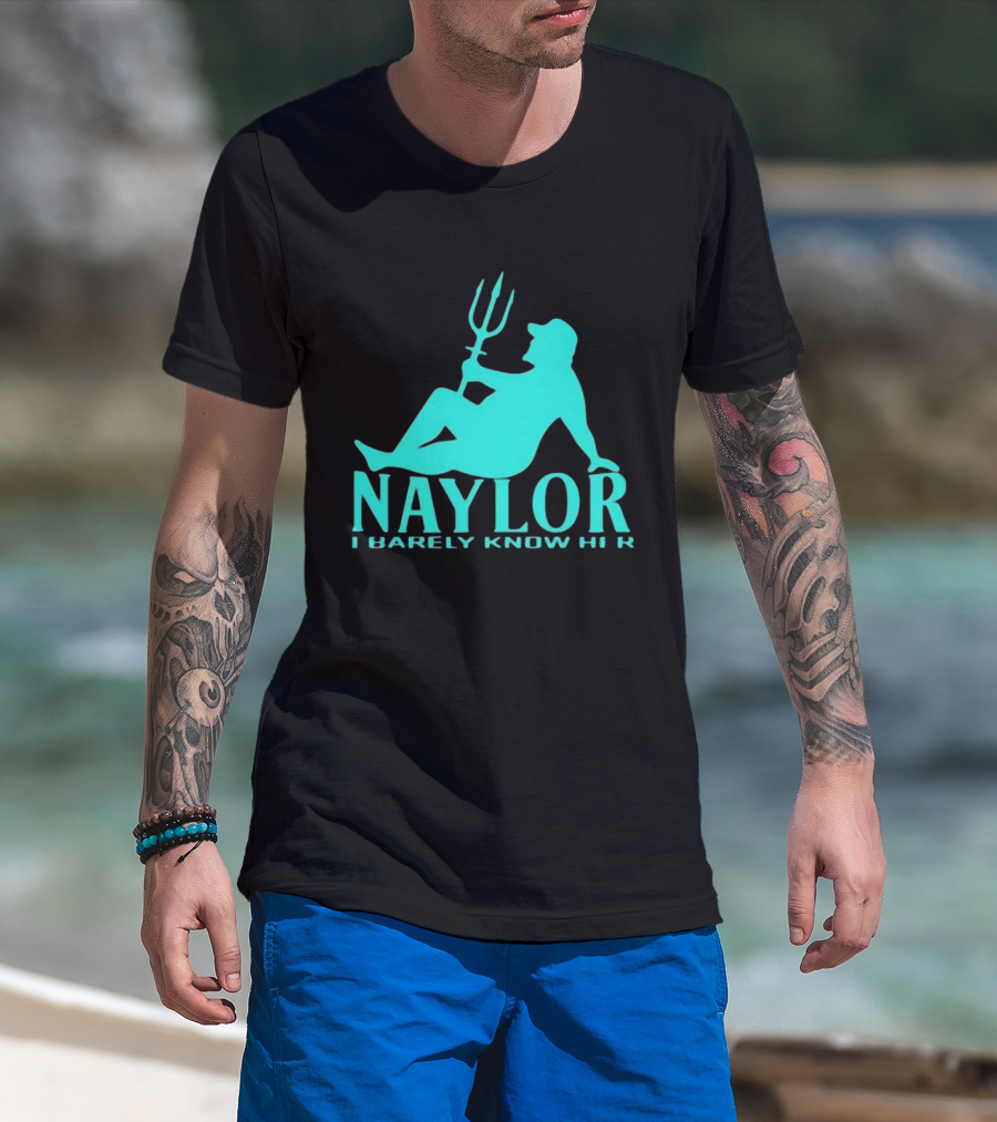Naylor I Barely Know Her Mariners Trident Pose T-Shirt