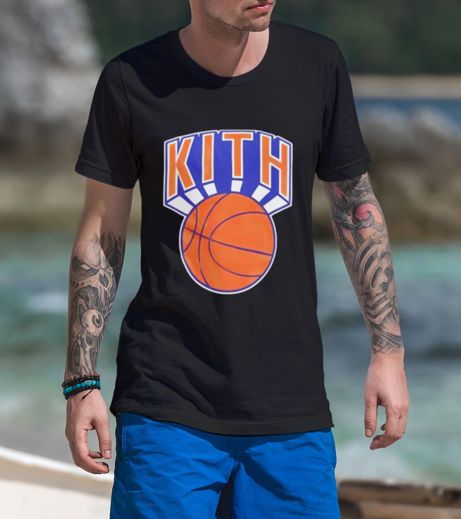 Kith Night New York Knicks Presented By Delta November 2025 Mecca Of Basketball T-Shirt
