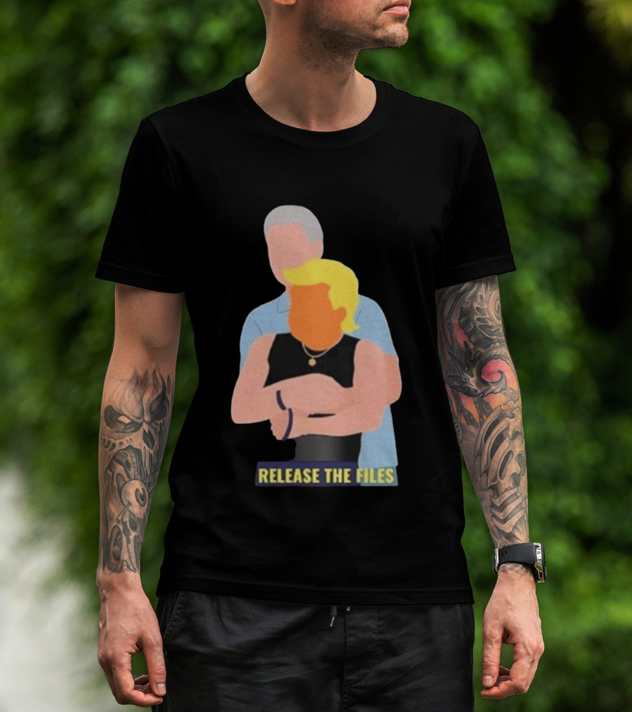 Release The Files CEO HR Kiss Cam Meme T-Shirt