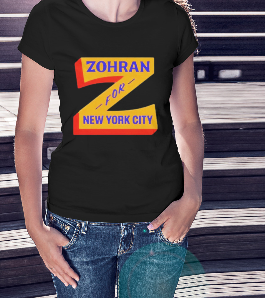 Zohran Mamdani 2025 Z For New York City T-Shirt