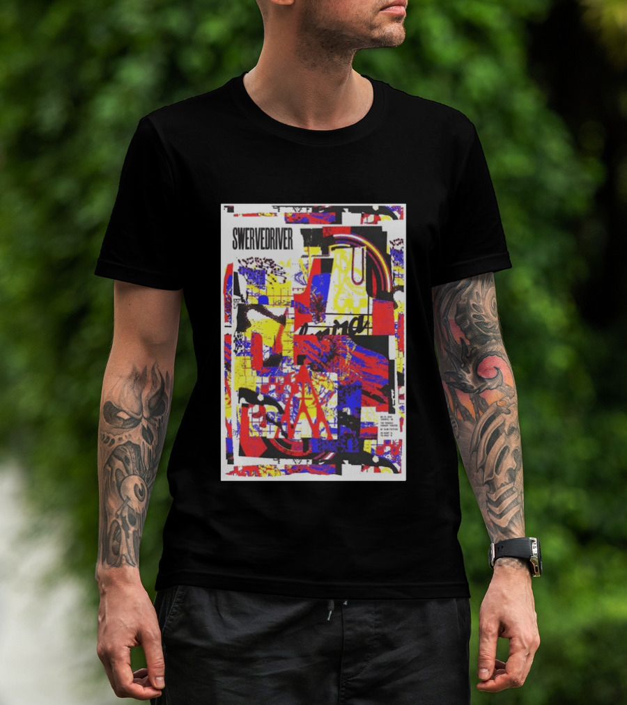 Swervedriver Phoenix Concert Theatre Toronto ON Aug 21 2026 Vibrant Abstract Collage T-Shirt