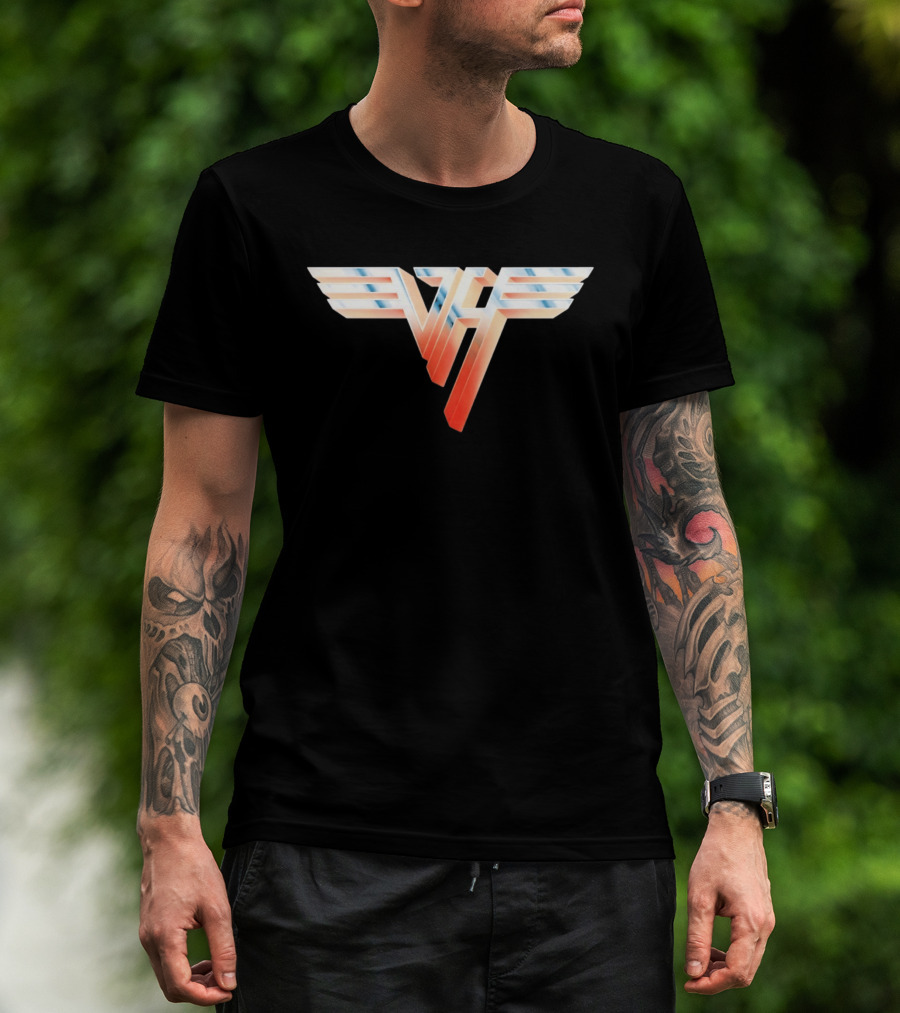 Van Halen VH Emblem Classic Rock T-Shirt