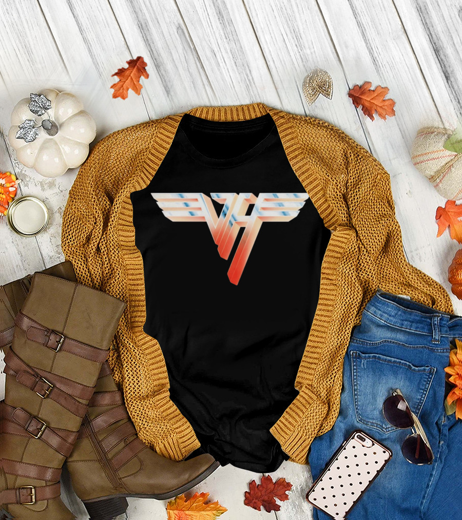 Van Halen VH Emblem Classic Rock T-Shirt