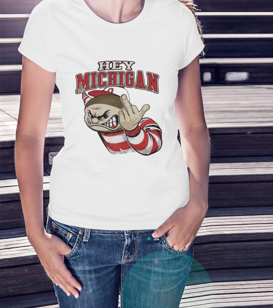 Ishowspeed Hey Michigan Football Rivalry Fan T-Shirt