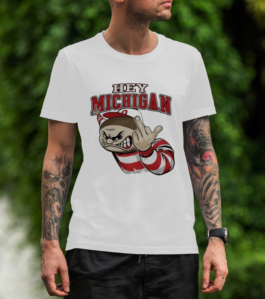 Ishowspeed Hey Michigan Football Rivalry Fan T-Shirt