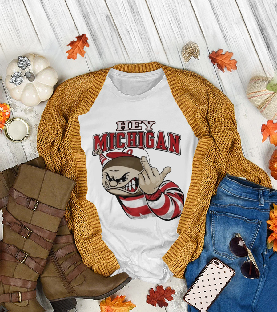 Ishowspeed Hey Michigan Football Rivalry Fan T-Shirt