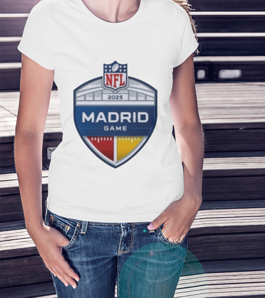 NFL 2025 Madrid Game Event T-Shirt