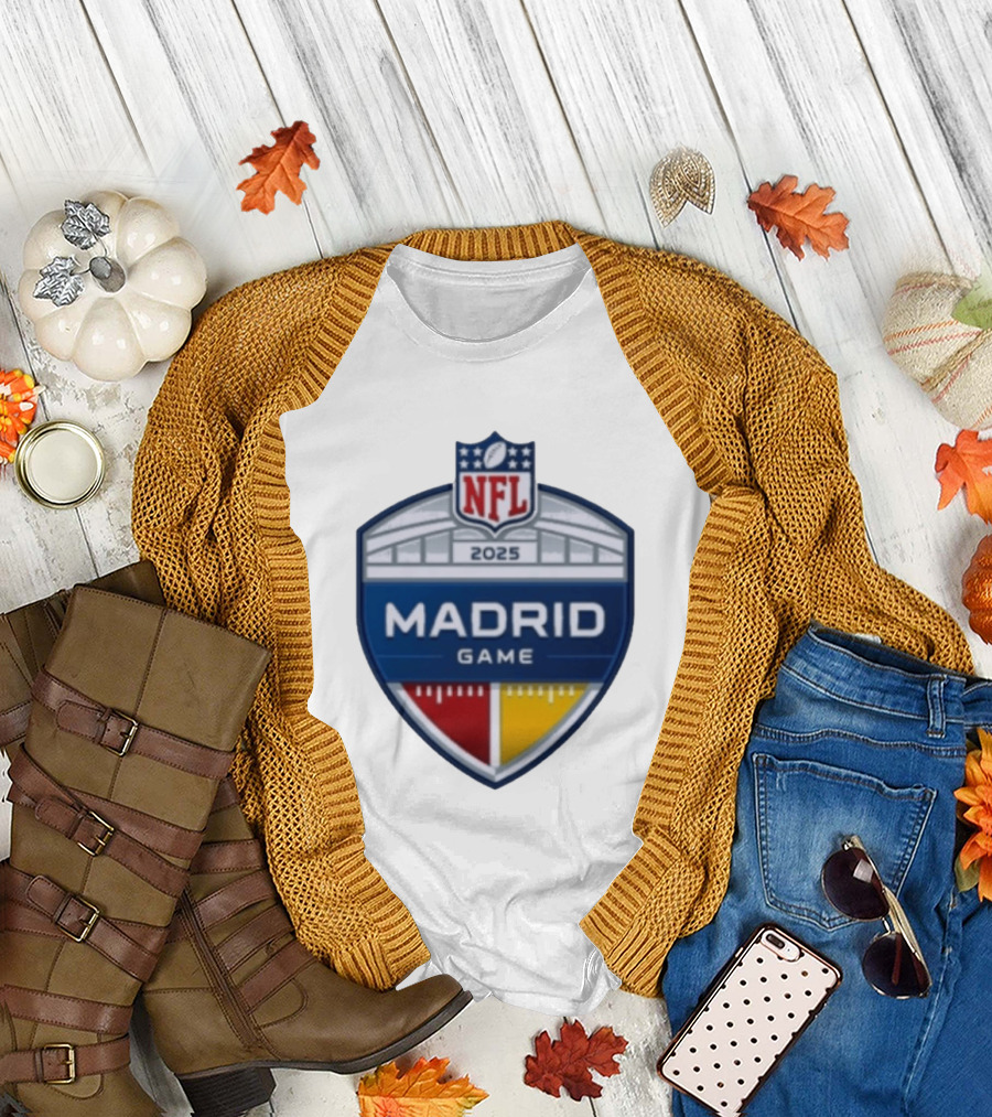 NFL 2025 Madrid Game Event T-Shirt