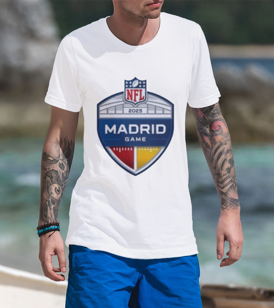 NFL 2025 Madrid Game Event T-Shirt