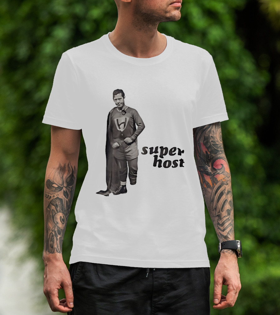 WUAB 43 Cleveland Superhost Lorain Retro Hero T-Shirt