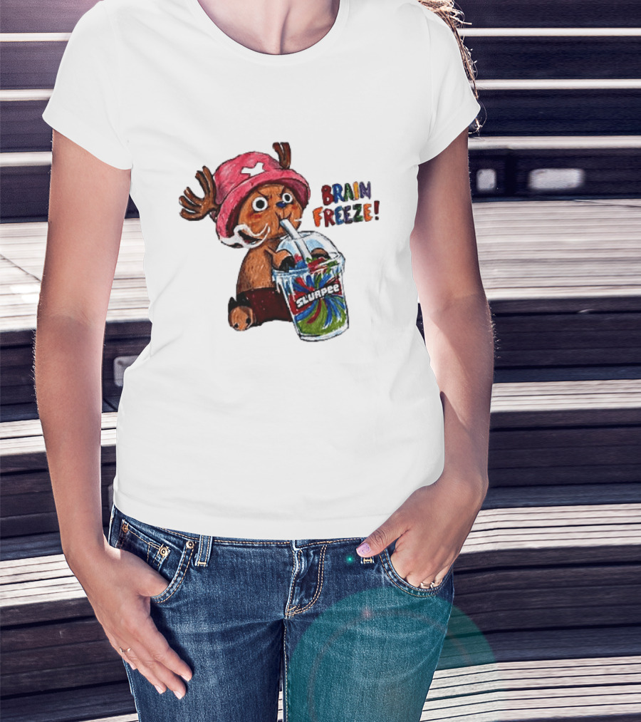 Tony Tony Chopper Slurpee Brain Freeze One Piece T-Shirt