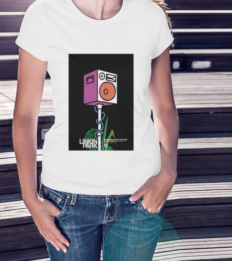 Linkin Park From Zero World Tour Estadio Couto Pereira Curitiba November 5 2025 T-Shirt