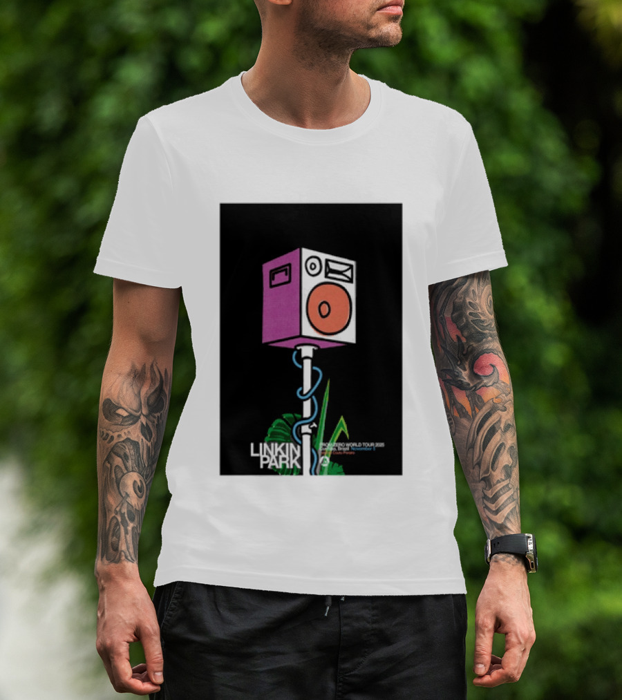 Linkin Park From Zero World Tour Estadio Couto Pereira Curitiba November 5 2025 T-Shirt