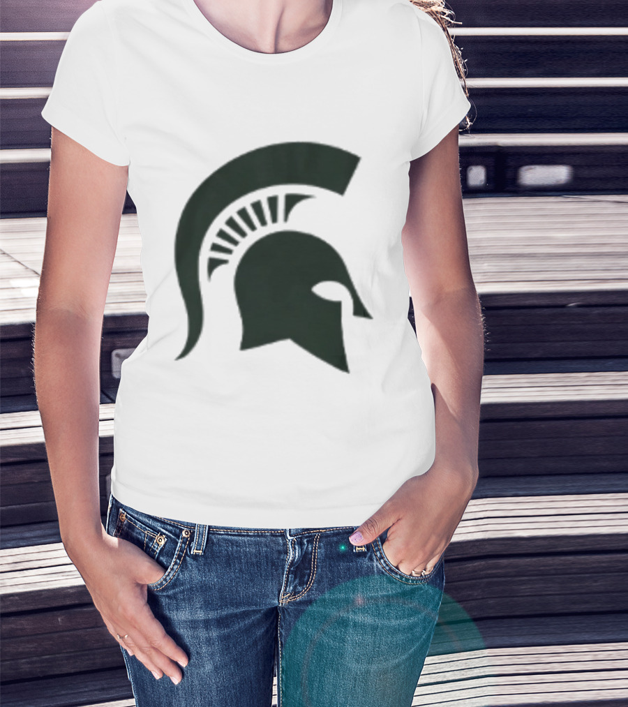 Michigan State Spartans Primary 2025 Iconic Spartan Helmet Trendy T-Shirt