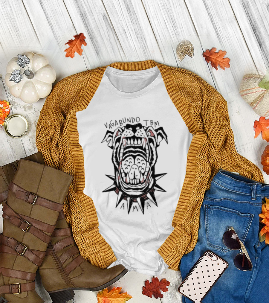 Vagabundo THC Original Pitbull Sketch Womens T-Shirt