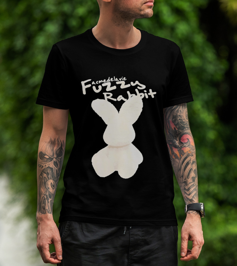 Acme De La Vie Fuzzy Rabbit ADLV Streetwear Bunny T-Shirt