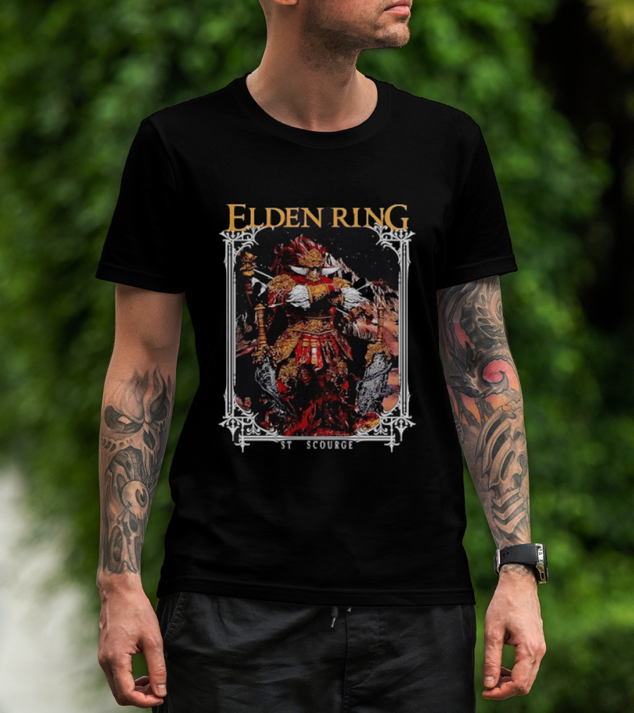 Elden Ring Starscourge Radahn FromSoftware ST Redorange T-Shirt