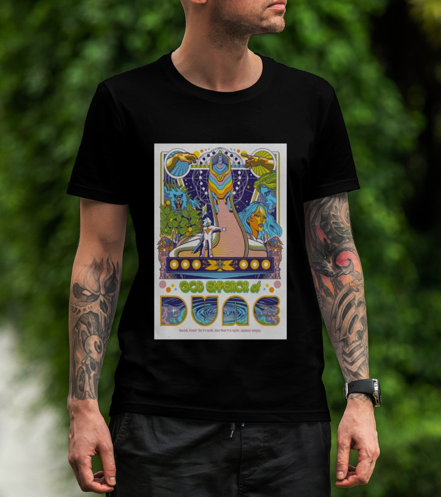God Emperor Of Dune Book Four In Frank Herbert's Epic Space Saga T-Shirt