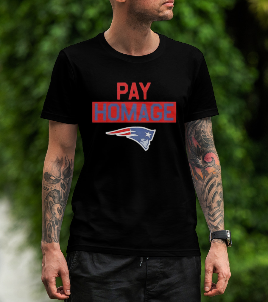 New England Patriots Pay Homage T-Shirt