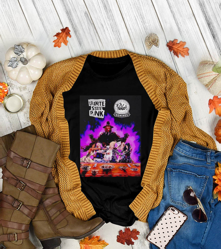 Granite State Punk Mike Wieringo Comic Book Industry Awards Nominee Vibrant Comic T-Shirt