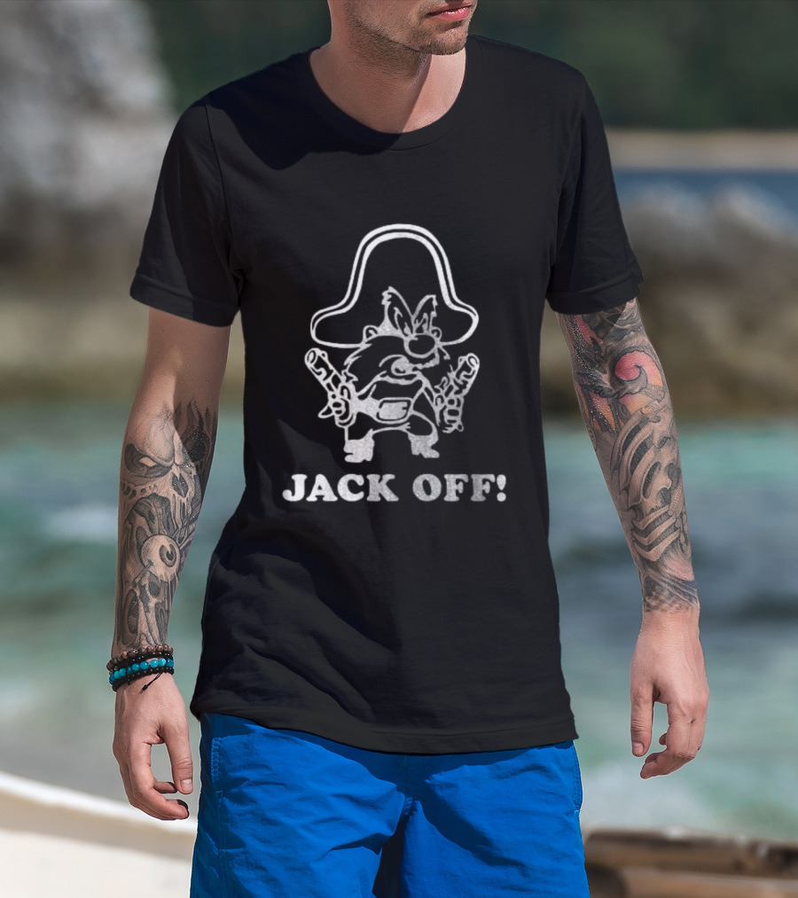 Nine Inch Nails NID Nine Inch Dick Jack Off Yosemite Sam Pistols T-Shirt
