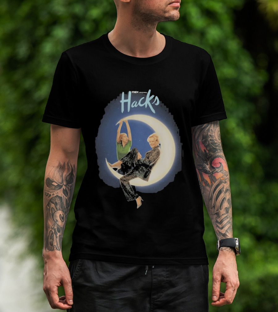Max Original Hacks Crescent Moon Scene T-Shirt