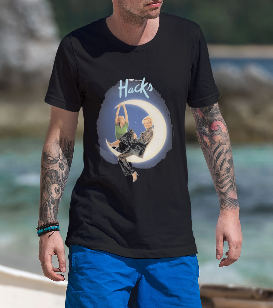 Max Original Hacks Crescent Moon Scene T-Shirt