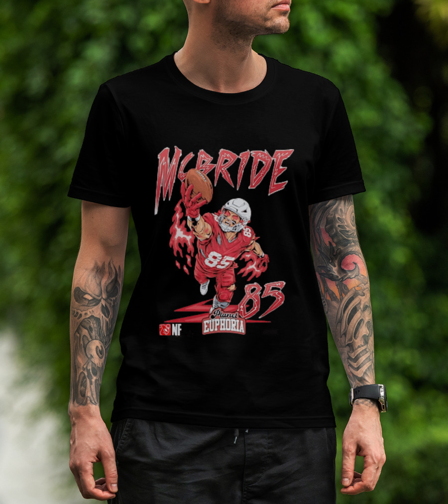 Trey McBride 85 Arizona Cardinals NFL Planet Euphoria T-Shirt