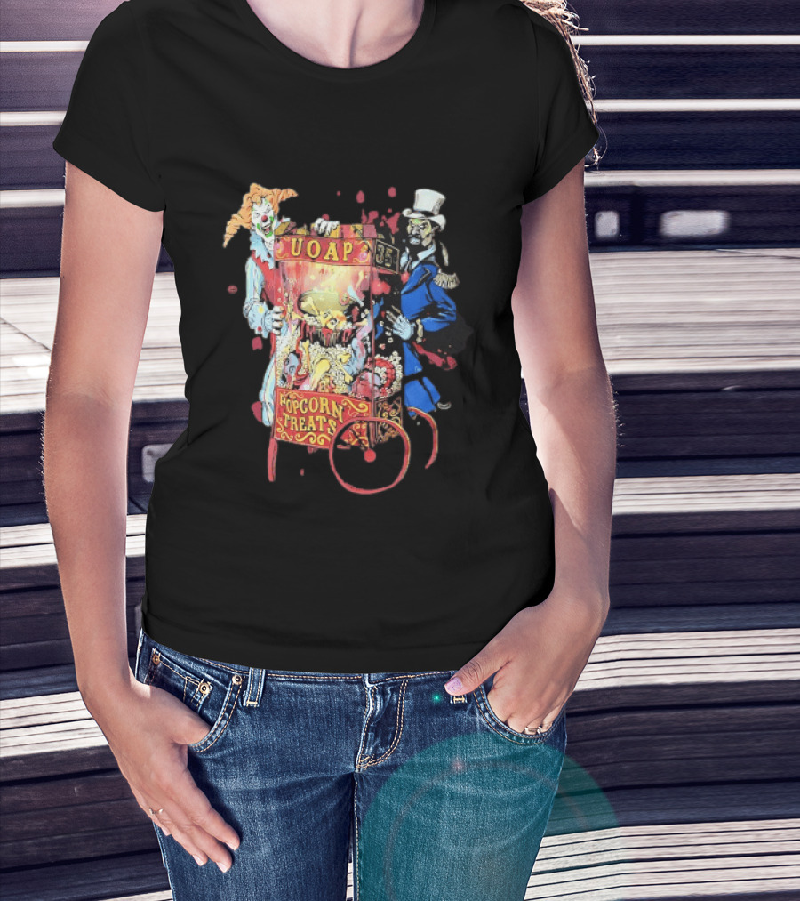 UOAP Popcorn Treats Insane Clown Posse Carnival T-Shirt