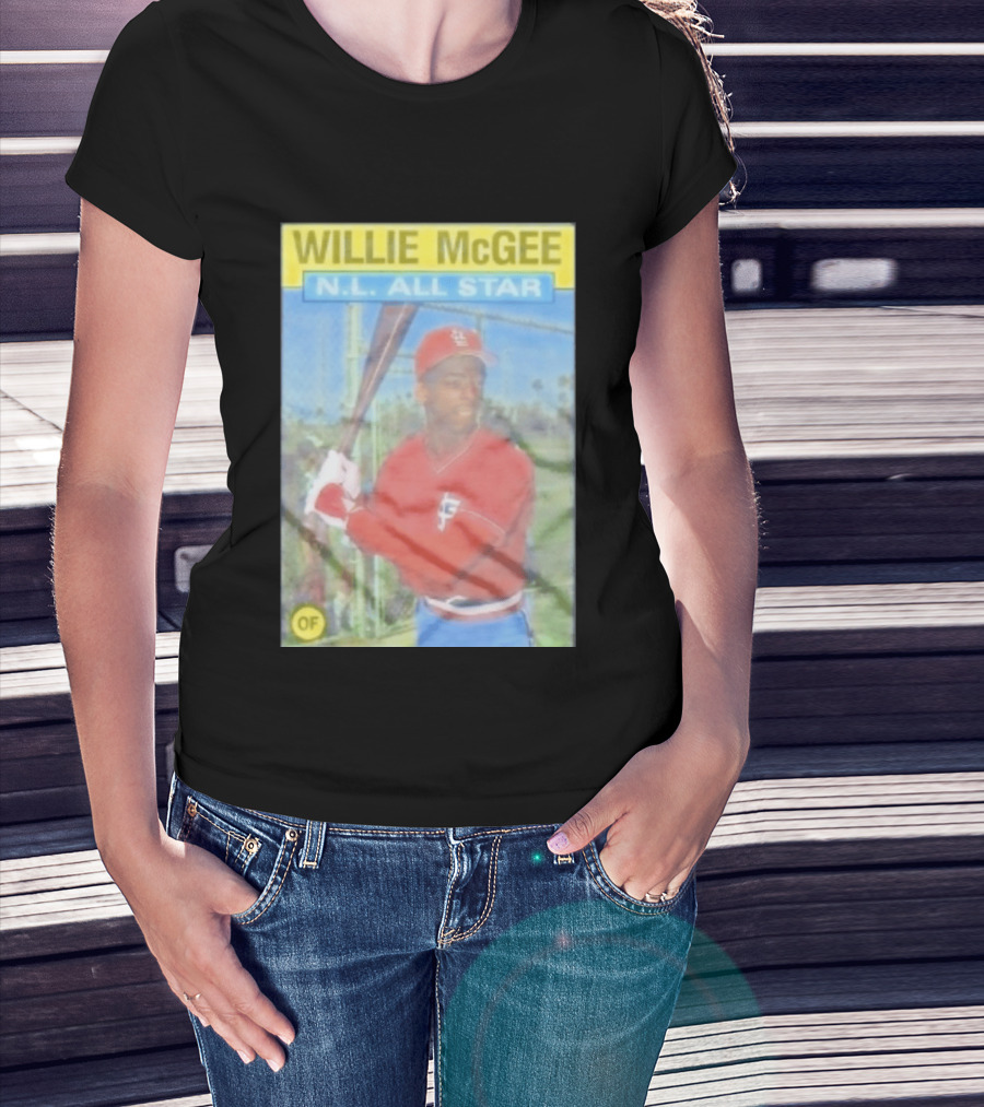 WILLIE McGEE N.L. ALL STAR OF T-Shirt