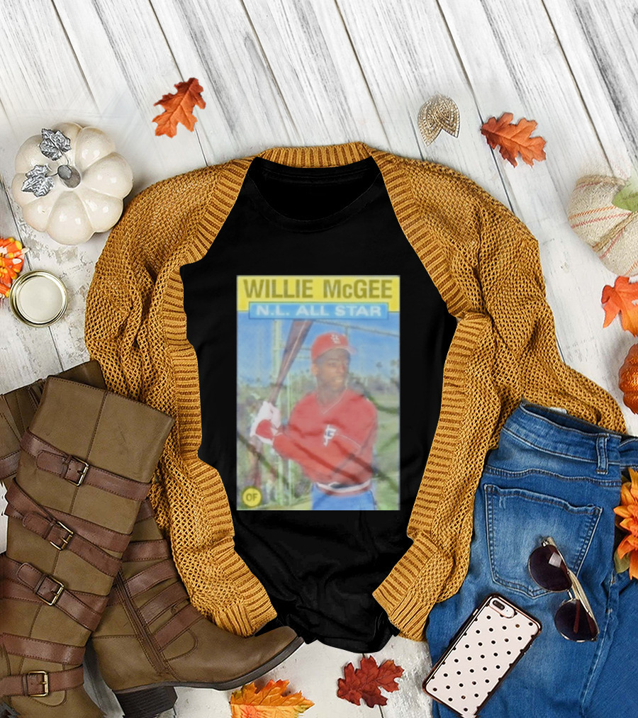 WILLIE McGEE N.L. ALL STAR OF T-Shirt