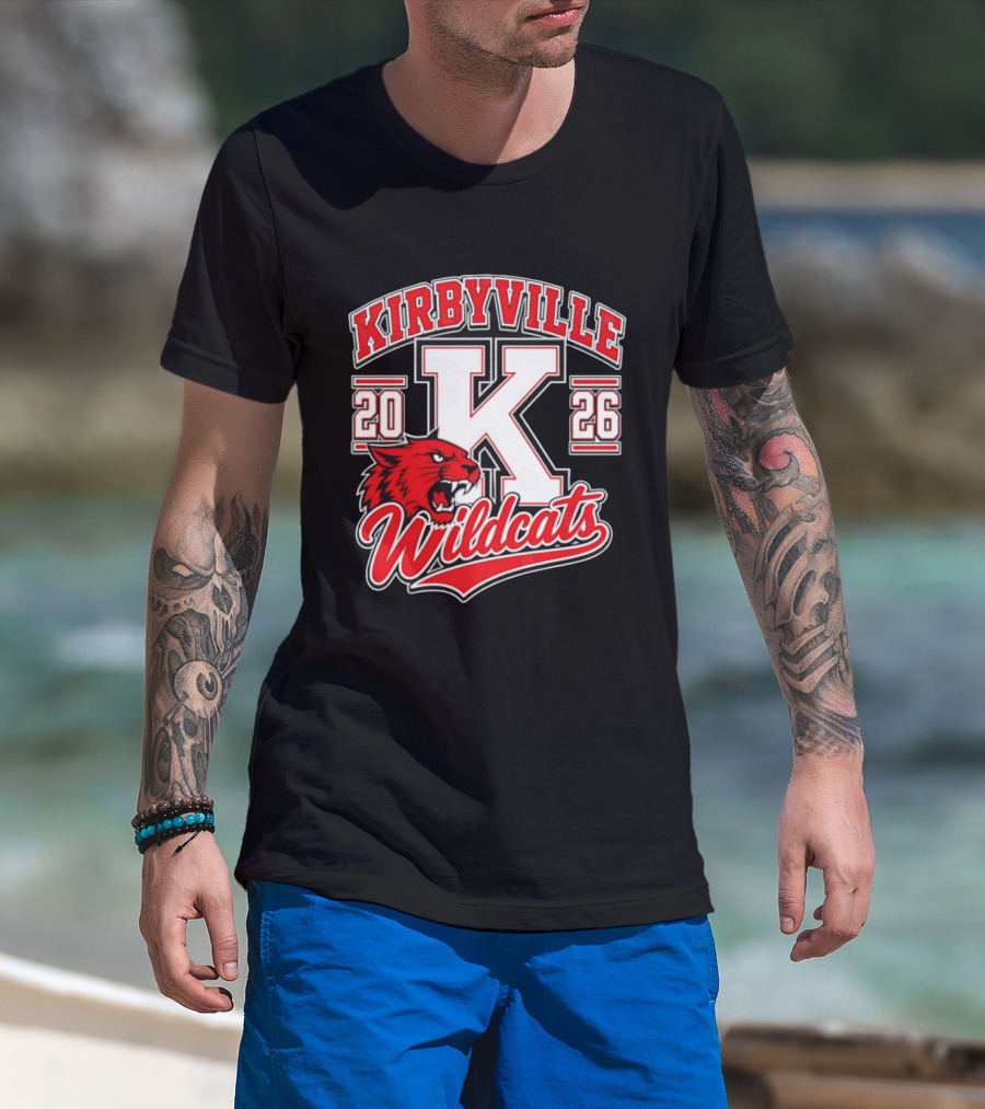 Kirbyville Wildcats K 2026 School Spirit T-Shirt