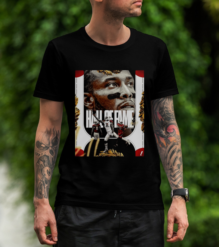 Larry Fitzgerald Hall Of Fame Class Of 2026 Legendary NFL Wide Receiver T-Shirt