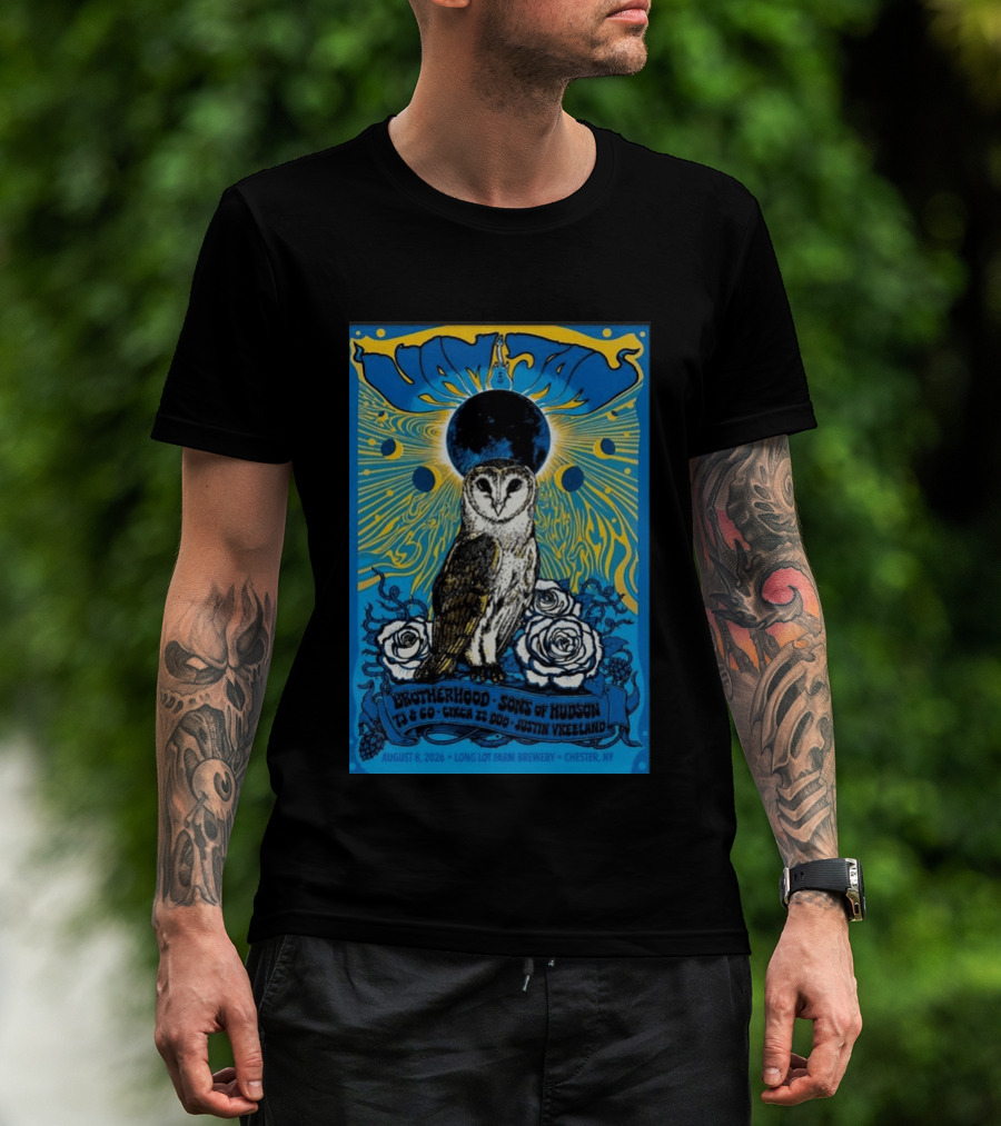 Vampay August 8 2026 Brotherhood Sons Of Hudson Long Lot Farm Chester NY & Co Circa 22 Duo Justin Vreeland T-Shirt