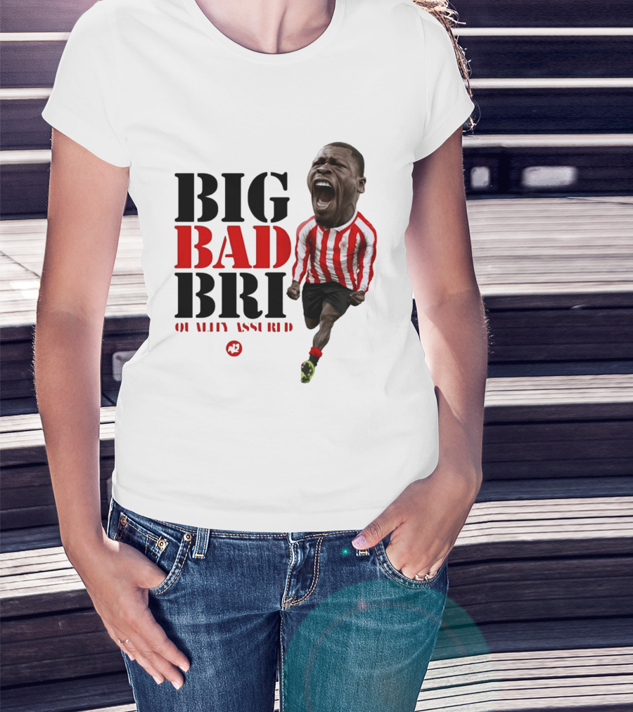 Big Bad Bri Quality Assured Sunderland AFC Caricature T-Shirt